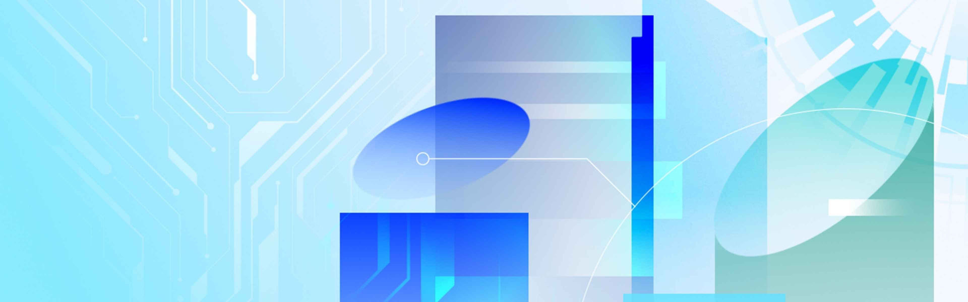 Report cover design illustration alluding to high stakes industries and foundations pertaining to research themes in the AI ambition vs enterprise readiness report.