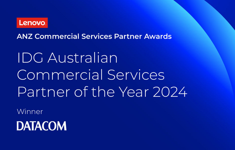 Datacom Lenovo award tile 