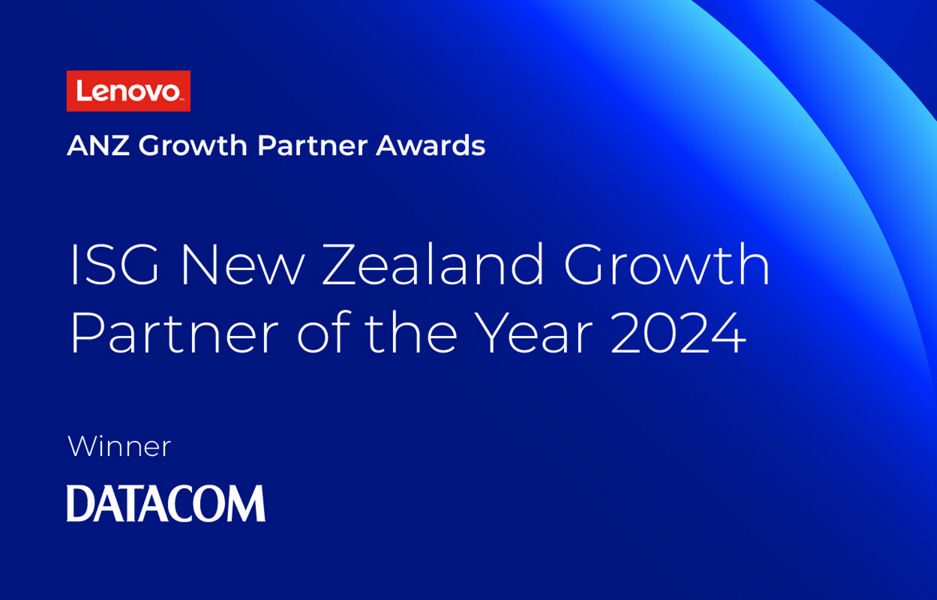 Datacom Lenovo award tile 