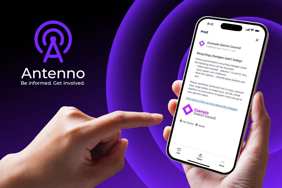 Antenno mobile app promo image