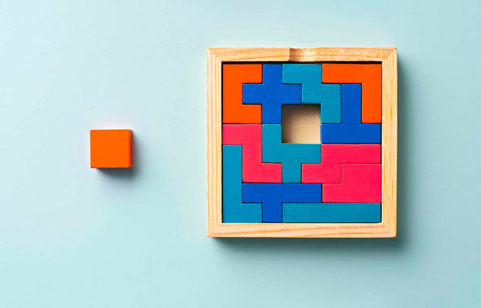 A colourful puzzle