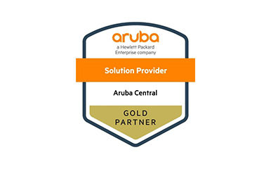 Datacom's Aruba Gold Partner Aruba Central badge