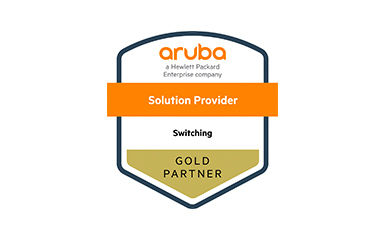 Datacom's Aruba Gold Partner Switching badge