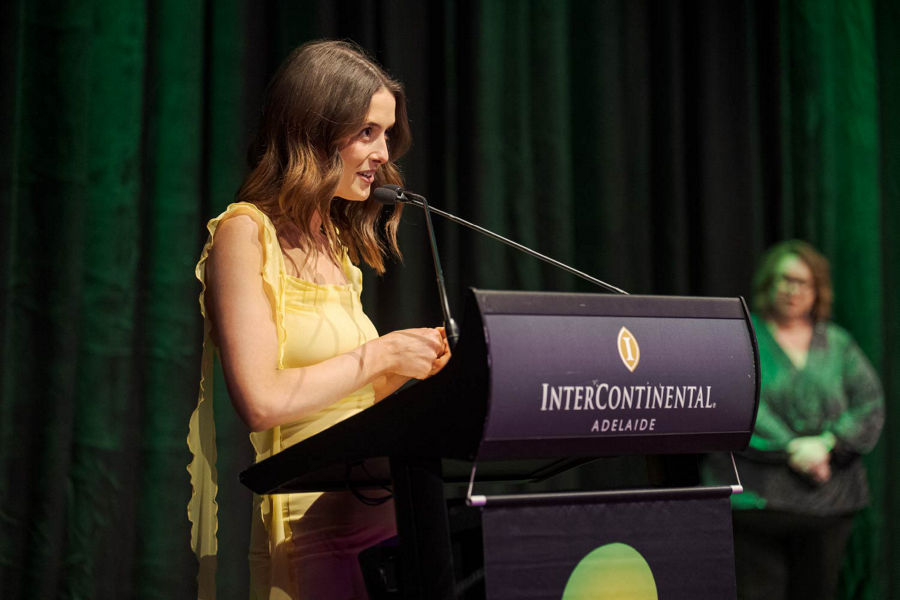 Datacom’s Jayde Temple was awarded Operational Support Professional of the Year