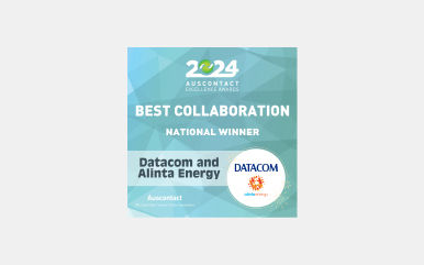 Best collaboration - Datacom & Alinta Energy awards tile