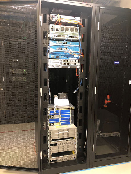 image of a data rack