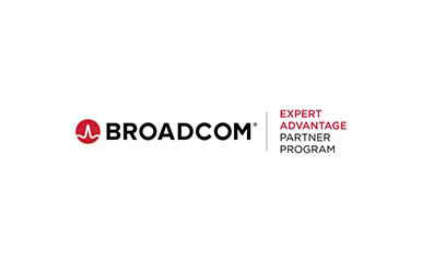 Broadcom Expert Advantage Partner Program Tier accreditation badge