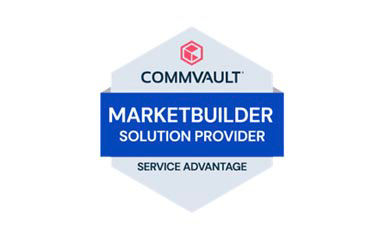 Commonvault Market Builder Solution Provider accreditation badge