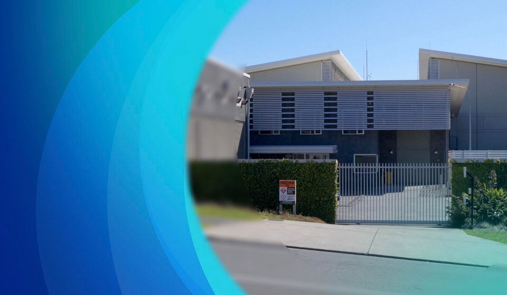 An exterior shot of Datacom's Orbit data centre