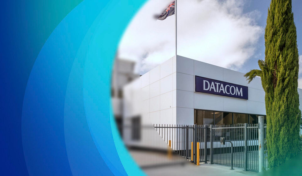 An exterior shot of Datacom's Gloucester data centre