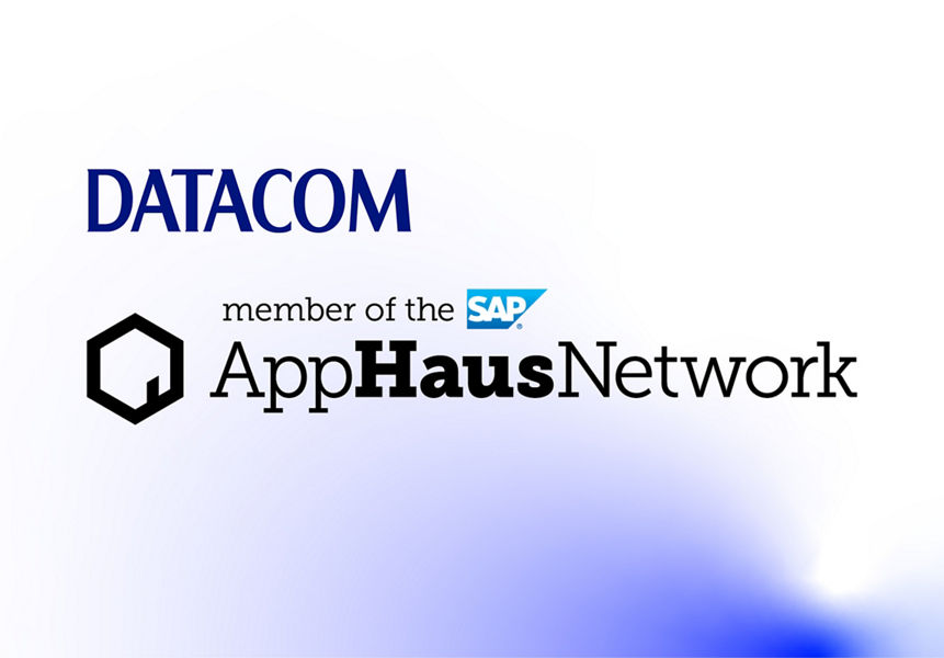 Datacom, SAP and AppHaus Network logo lockup