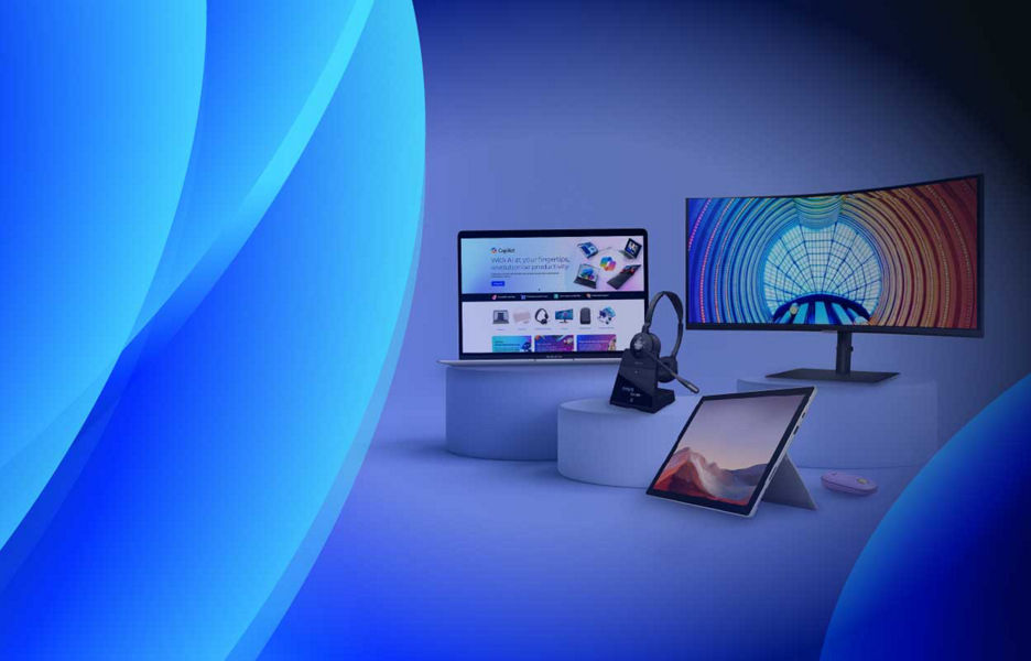 An assortment of IT products available on Datacom Store