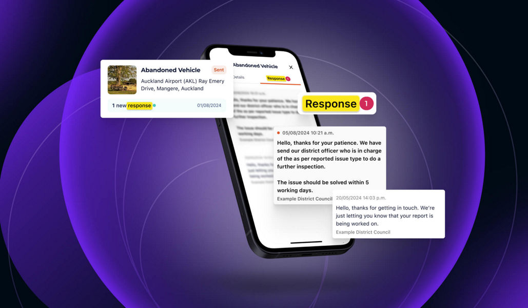 Antenno's council response interface