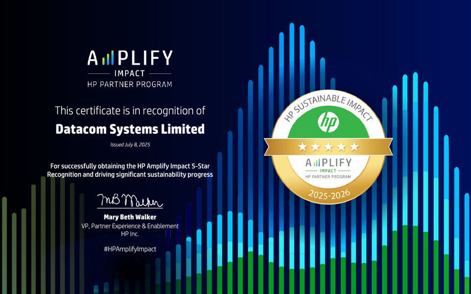 HP Partner Program Certificate