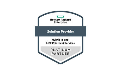 HPE platinum partner — hybrid IT and HPE Pointnext services