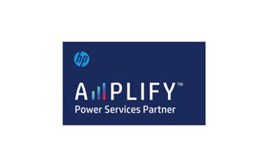 HP Power Services Partner accreditation badge