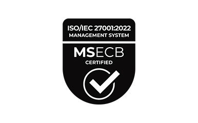 ISO/IEC 27001:2013 certification badge