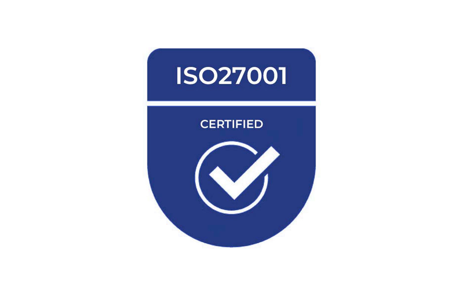 ISO27001 certification badge