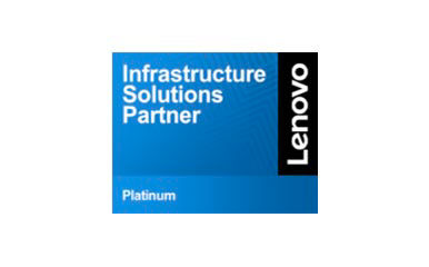 Lenovo Platinum Infrastructure Solutions Partner accreditation badge