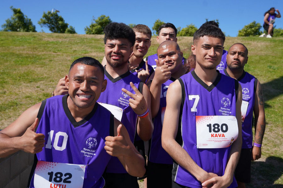 A photo of the Māngere team smiling.