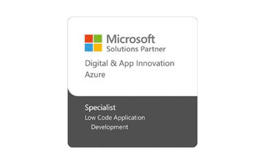 Microsoft Digital & App Innovation (Azure) Solutions Partner accreditation badge