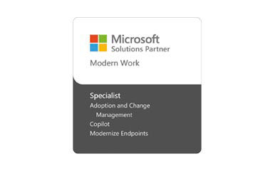 Microsoft Modern Work Solutions Partner accreditation badge