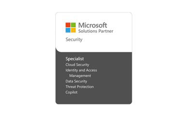 Microsoft Security Solutions Partner accreditation badge