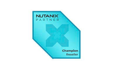 Nutanix Champion Reseller accreditation badge