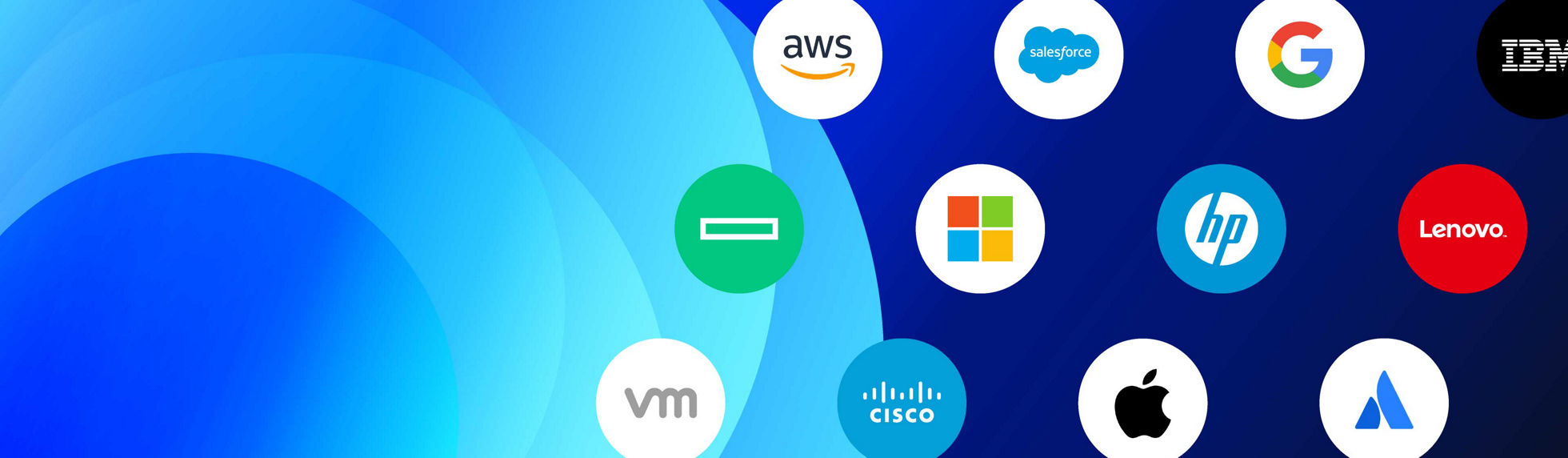 An assortment of Datacom partner logos