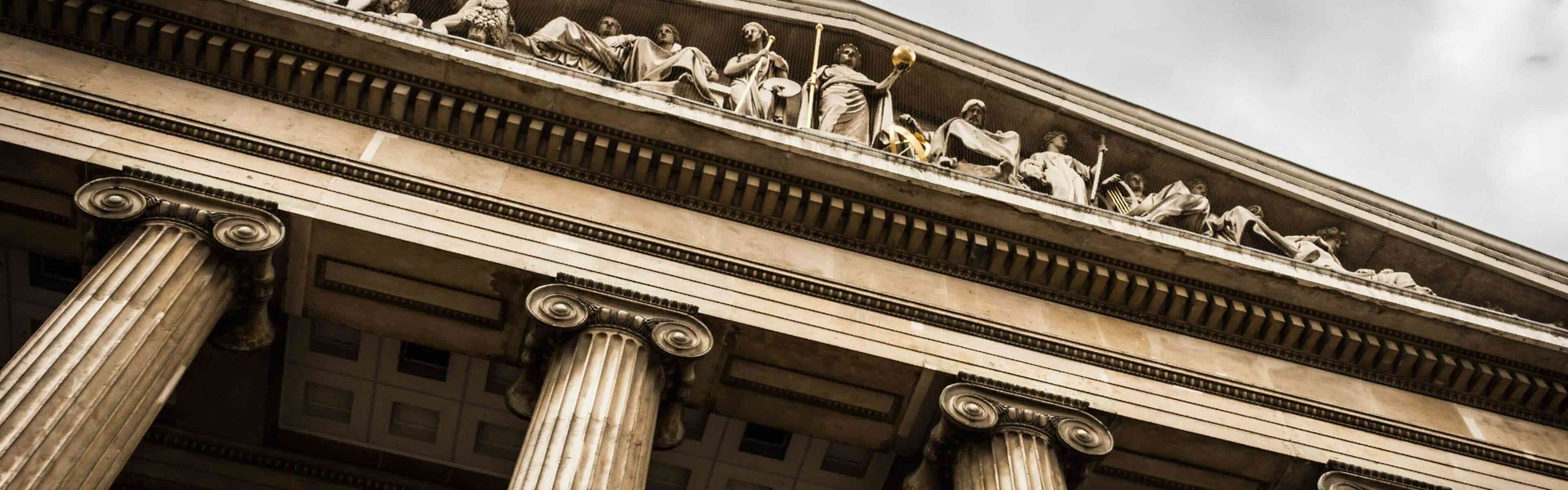 Stock image of tradition greek architecture arch pillars 