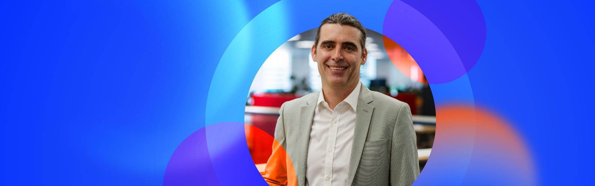 Portrait of Datacom's Associate Director of cloud transformation, Russell Page-Wood