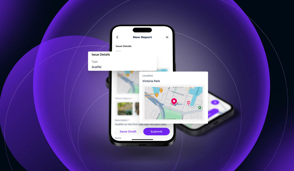 Antenno's self-service reporting interface