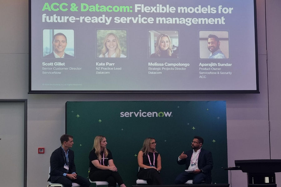 ACC and Datacom's Q&A session at ServiceNow's AI summit