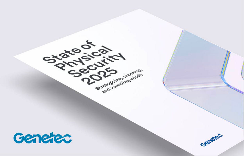 White Genetect report front cover on a light blue background