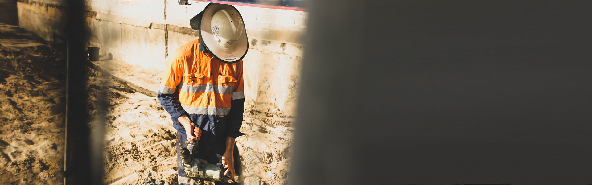 construction worker on site