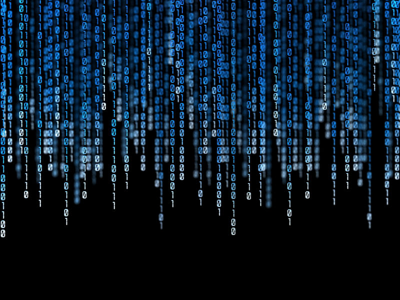 Falling binary code