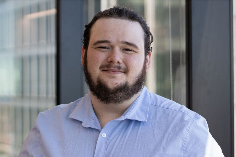 Headshot of Drew Grant, Associate Network Engineer at Datacom