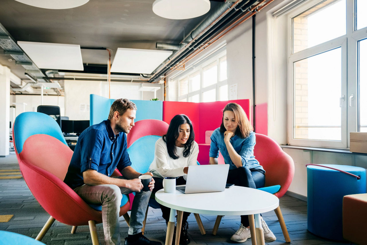 Group of people collaborating