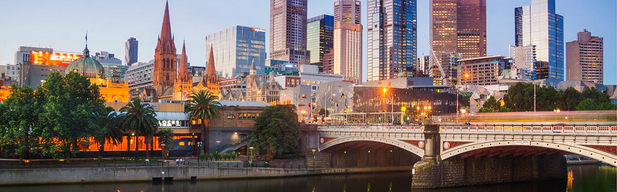 Melbourne Skyline 