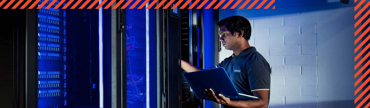 A security specialist conducting a routine data assessment